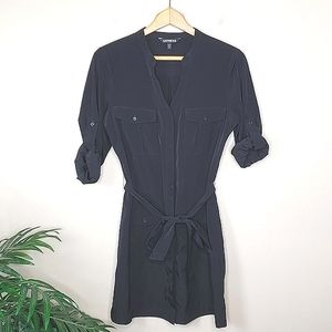 Express Dress, Utility button Front Sz S